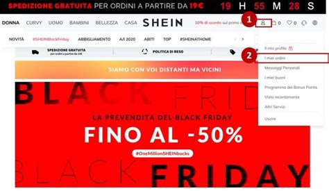 shein online shop accedi.